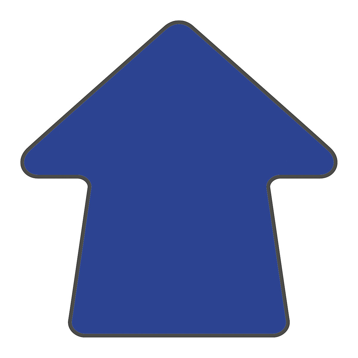 PVC-vloermarkeringen, pijlvorm, VE = 100 st., blauw-2