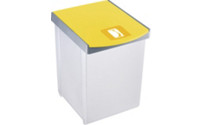 Wertstoffsammelbox, lichtgrau
