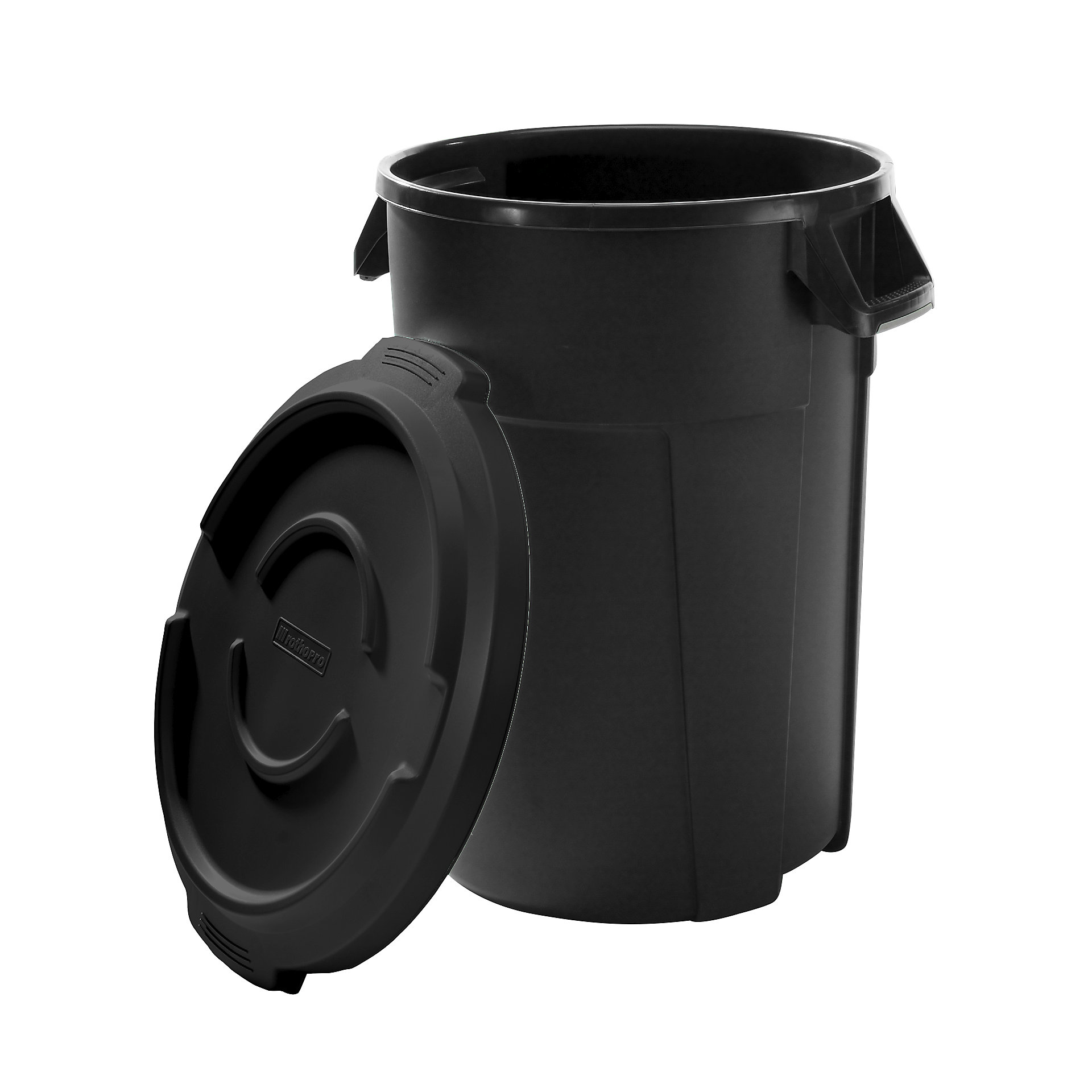 Rubbermaid Universalcontainer BRUTE®, rund: Inhalt ca. 75 l | KAISER