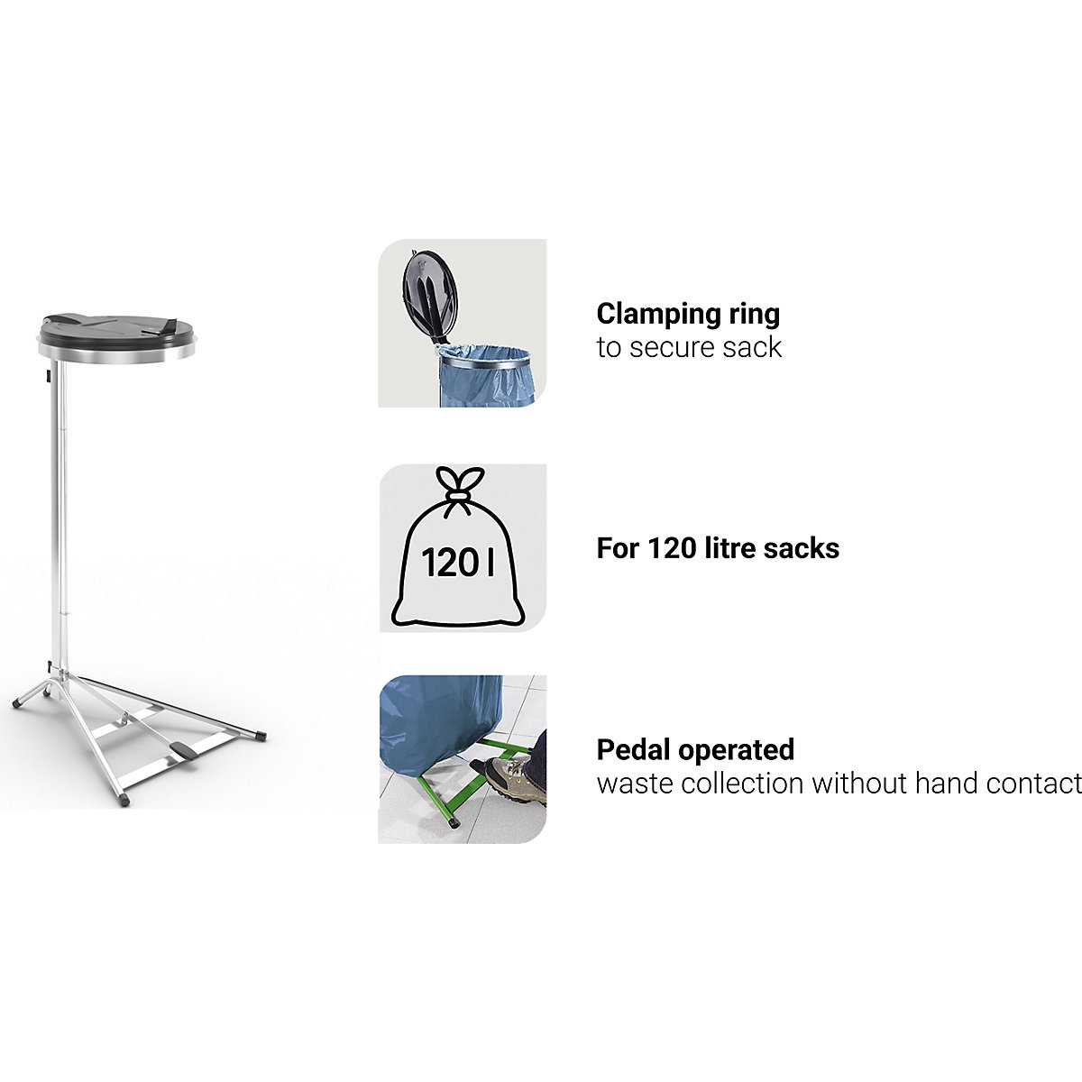 Müllsackständer, Standgestell (Produktabbildung 9)-8