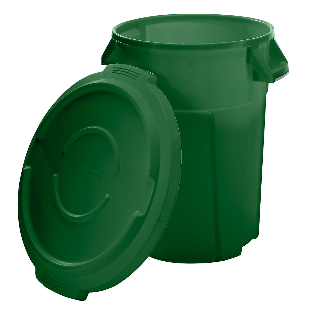 Multifunktionsbehälter mit Deckel rothopro, Volumen 85 l, lebensmittelecht, grün-5