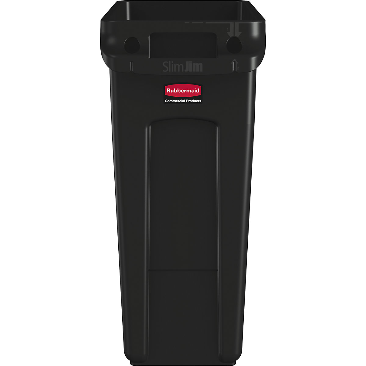 Wertstoffsammler/Abfalleimer SLIM JIM® Rubbermaid (Produktabbildung 2)-1