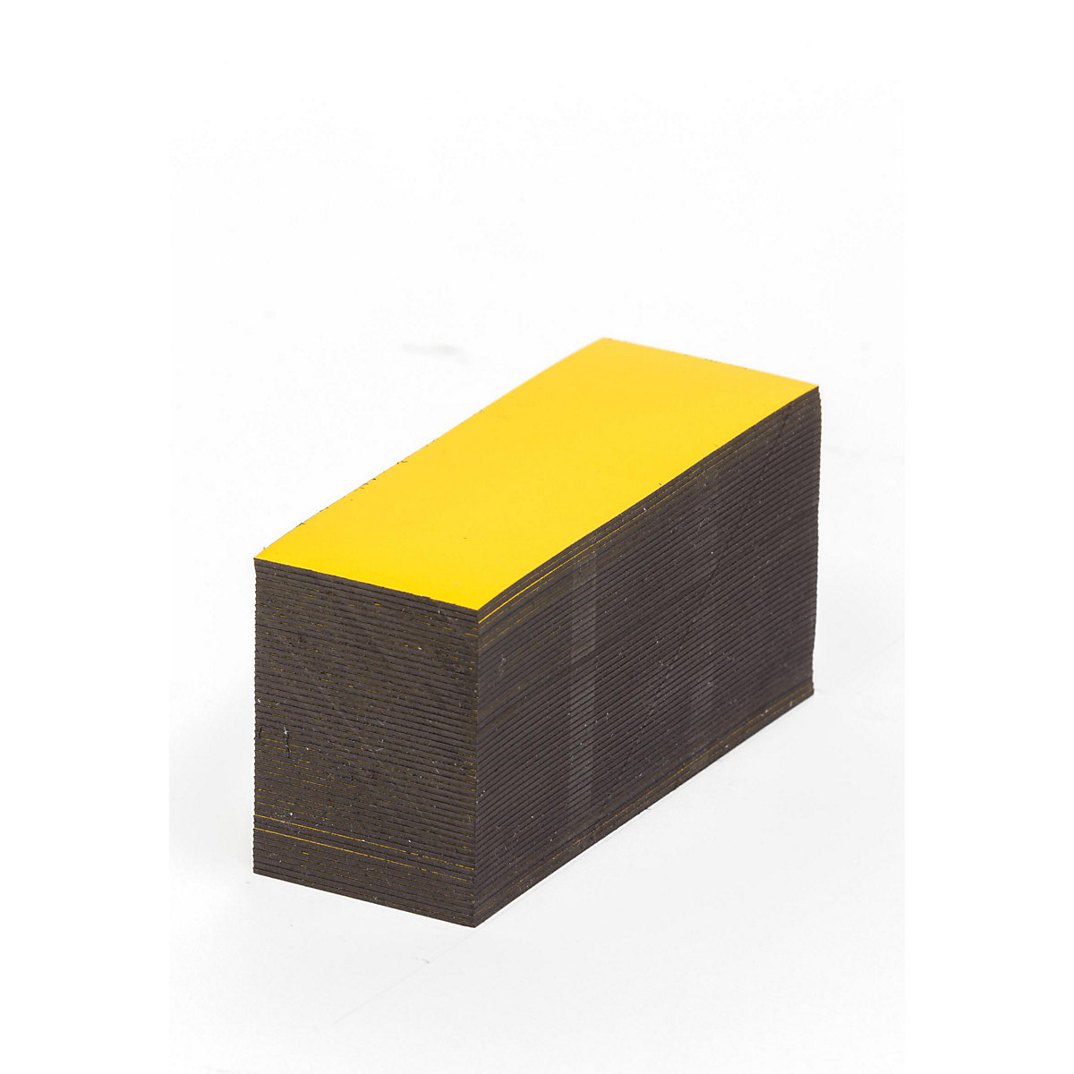 Magnet-Lagerschilder, gelb, HxB 25 x 80 mm, VE 100 Stk-24