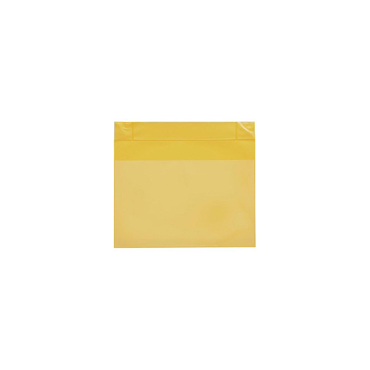 Magnettaschen Neodym, Querformat, VE 25 Stk, gelb, DIN A6, ab 1 VE-7