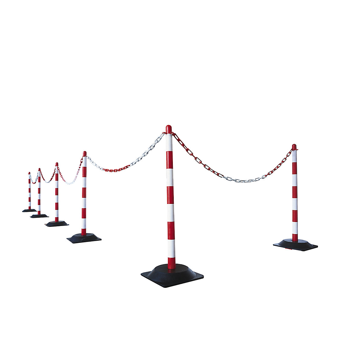 Kettenständer-Set, 6 Pfosten (Produktabbildung 2)-1