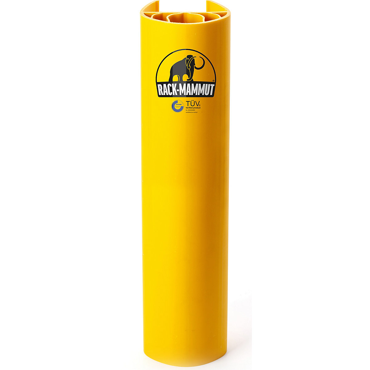 Regalanfahrschutz Rack-Mammut® Ampere, aus Polypropylen, Regalständerbreite 90 – 110 mm