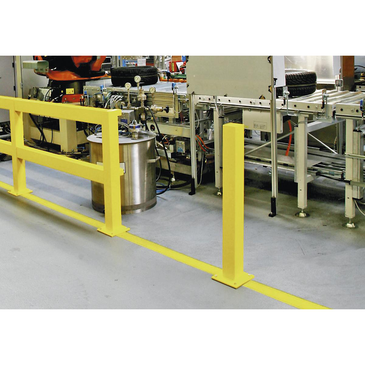 Pfosten für Sicherheitsgeländer XL-Line (Produktabbildung 2)-1