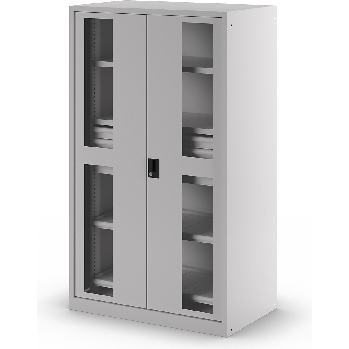 Nagy teherbírású, beforduló ajtós szekrény – LISTA (Termék képe 5)-4