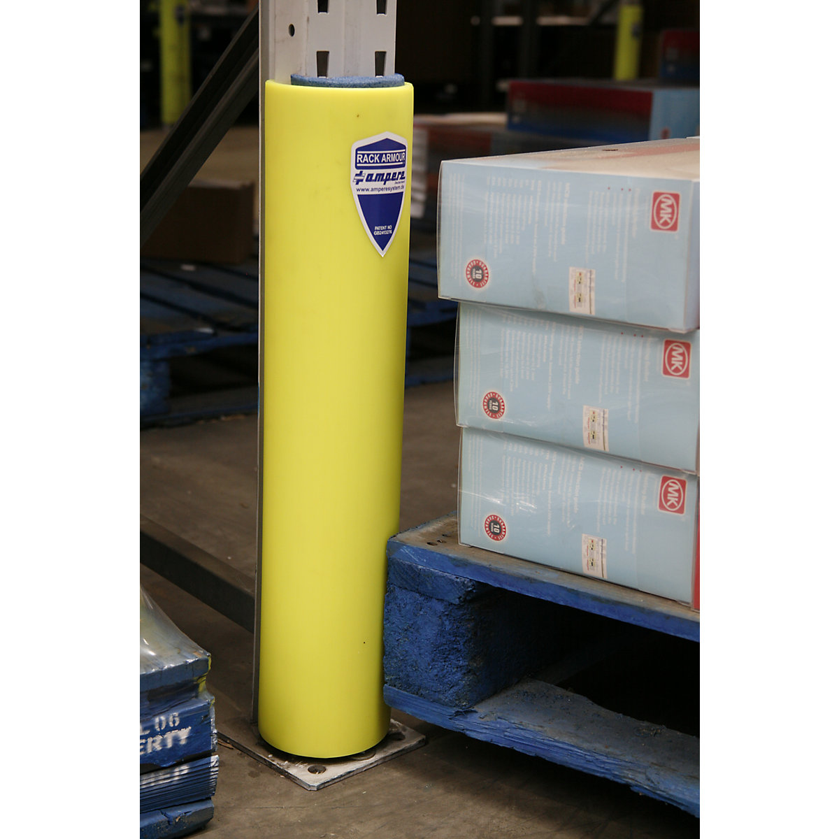 Protecție împotriva coliziunii pentru rafturi – Ampere Rack Mammut (Imagine produs 12)-11