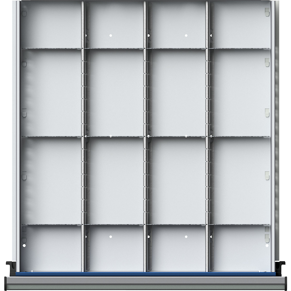 Separator din tablă pentru lăţ. x ad. sertar 500 x 540 mm - ANKE