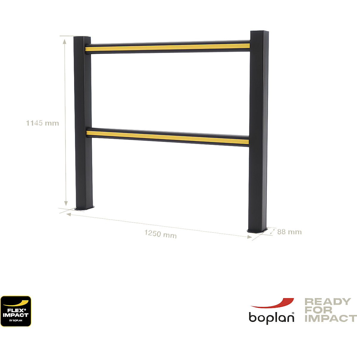 Barandilla de protección Flex Impact® HD Light – Boplan (Imagen del producto 3)-2