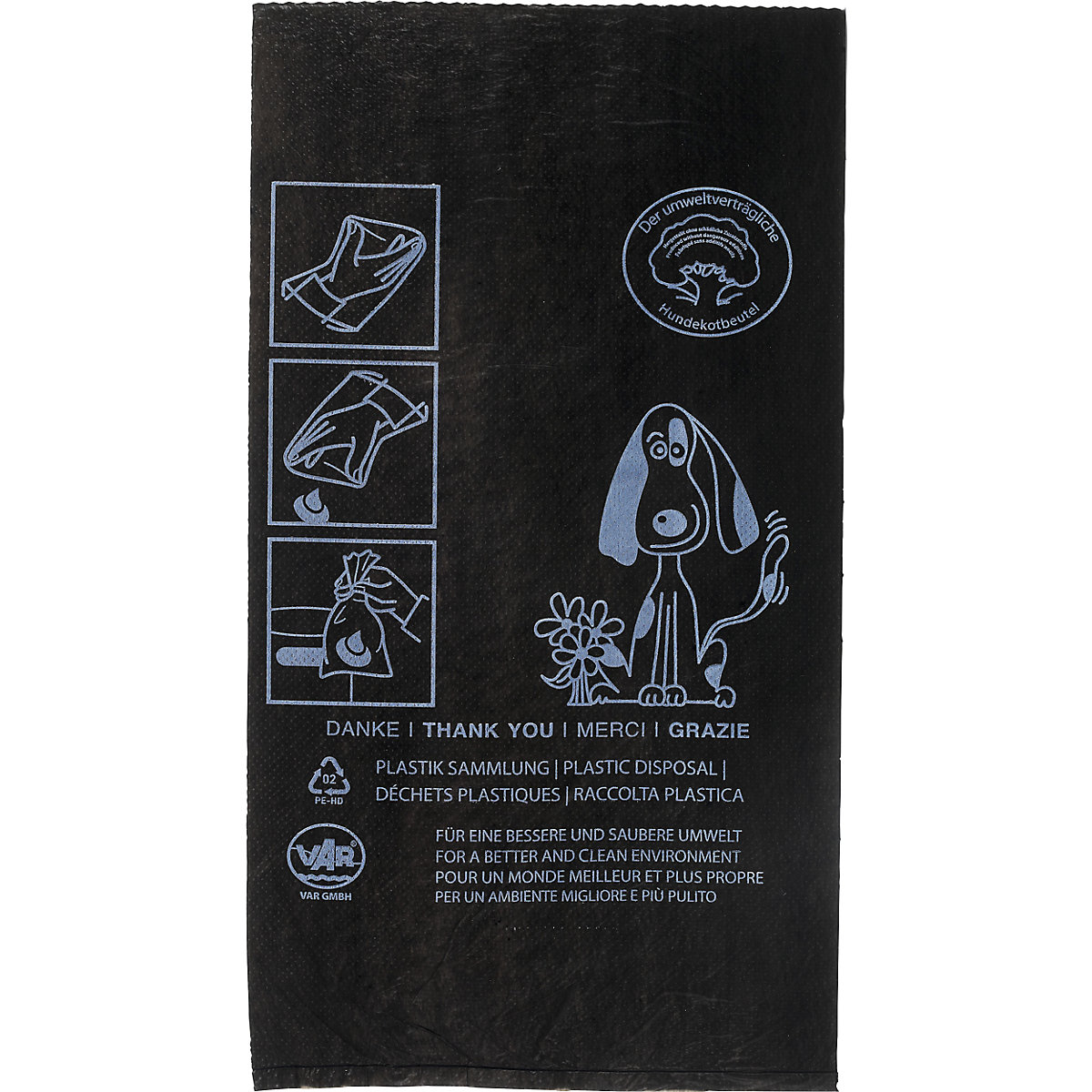 Bolsas para excrementos de perro, PE &ndash; VAR
