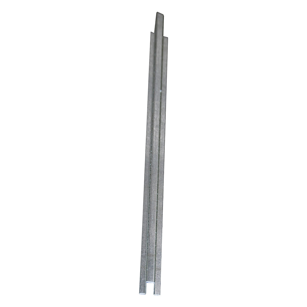 Acoplamiento para cubeta plana y baja de acero – eurokraft pro, anchura 55 mm, galvanizado, longitud 2850 mm-4