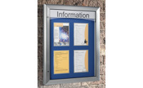 Bande de texte pour vitrine d'affichage