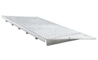 Rampe d'accès pour cuve plate extra-basse en acier