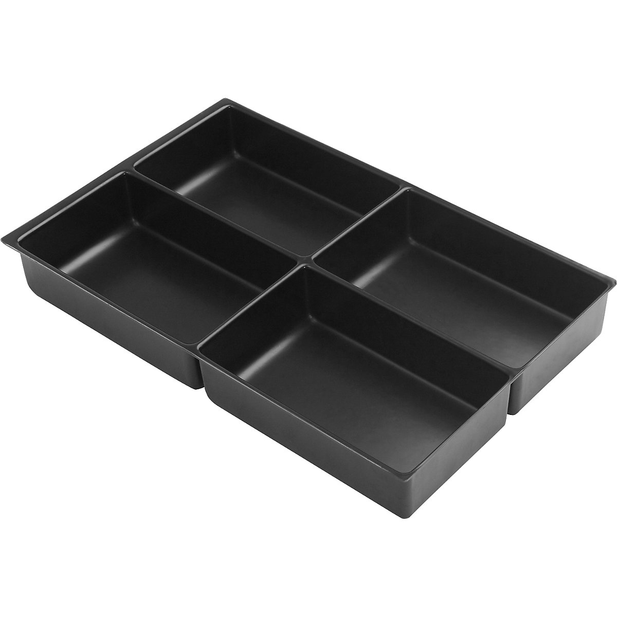 Compartimentation pour tiroir MultiDrawer™ – BISLEY, format A4, hauteur 48 mm, 4 casiers
