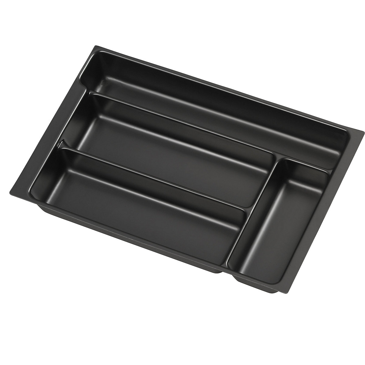 Compartimentation pour tiroir MultiDrawer™ – BISLEY, format A4, hauteur 48 mm, 4 casiers (en longueur)