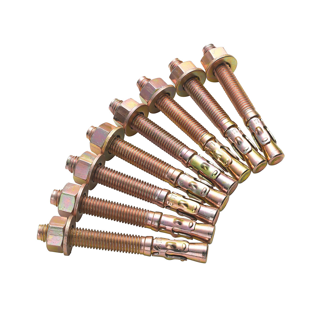 Lot de 100 chevilles de fixation filetées 6 mm Grise 43613 Eur'ohm