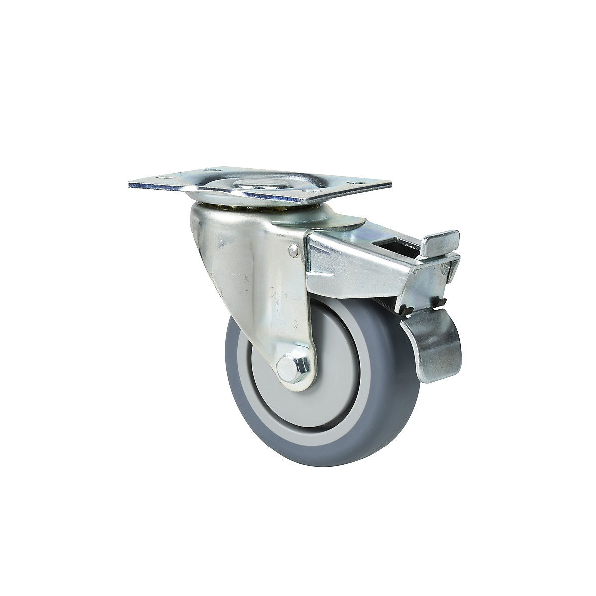 Roue De Rechange Pour Chariot à Sac/Escalier - Pneu Plein En PU/Caoutchouc, Forme Étoile