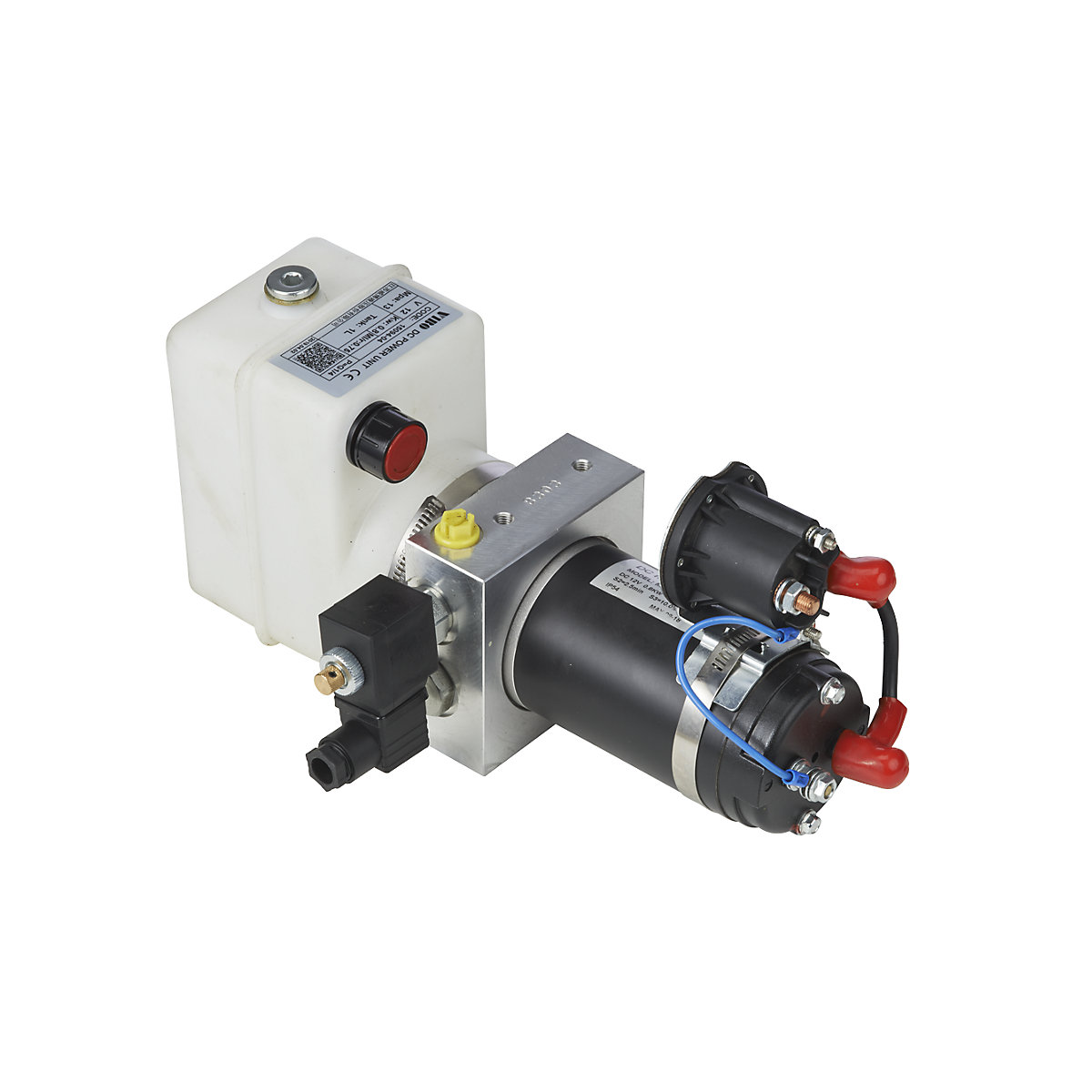 Pompe Hydraulique Électrique 700bar 7L Avec Pompe Valve Pied - 750W 220V - Tuyau 1,8m Pour Machine Découpe