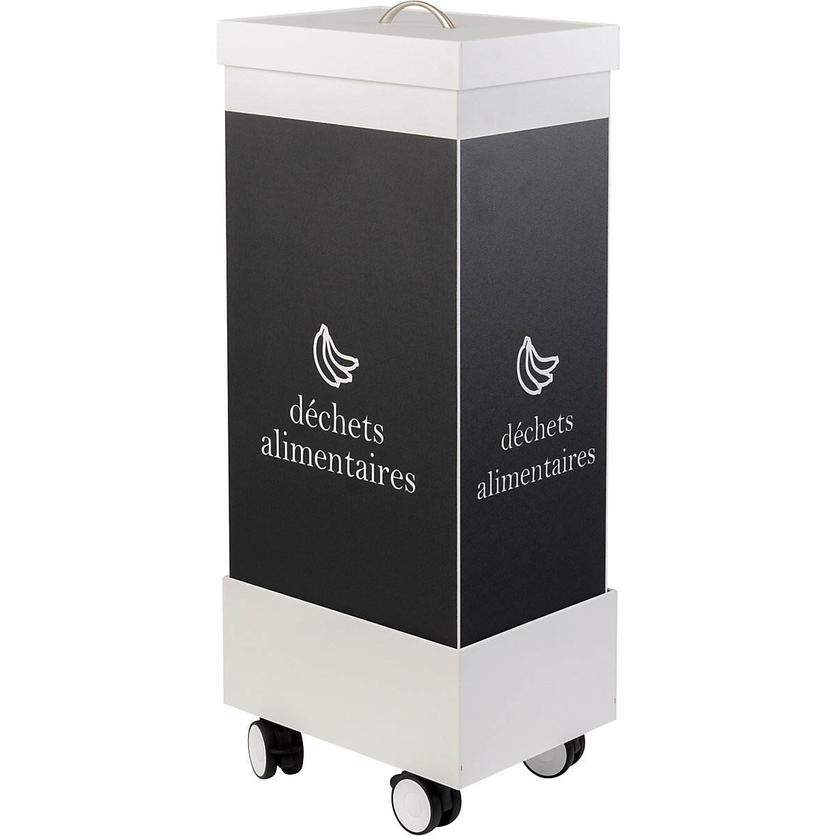 Carrello per contenitori per la raccolta differenziata – PAPERFLOW (Foto prodotto 3)-2