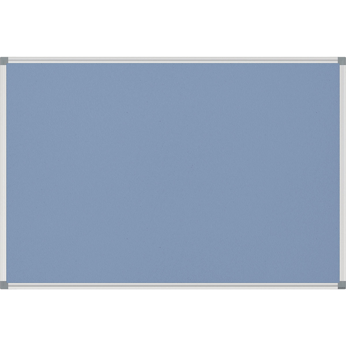 Lavagna a spilli STANDARD – MAUL, rivestimento in feltro, blu chiaro, largh. x alt. 900 x 600 mm-2