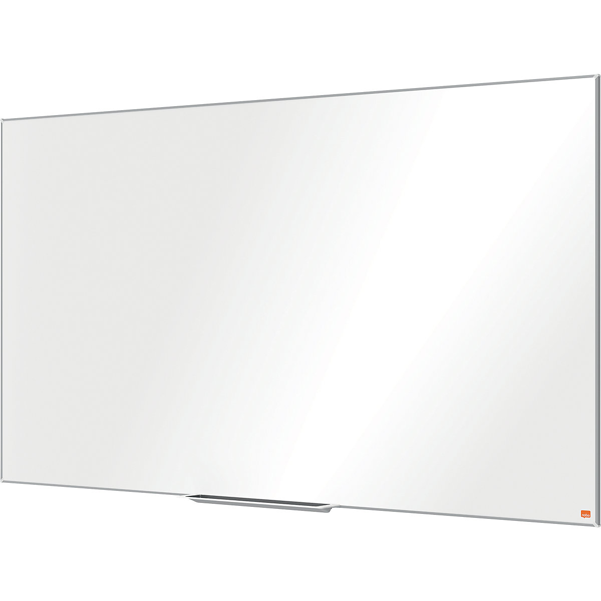 Lavagna bianca PRO – nobo, formato widescreen, acciaio smaltato, 70'', largh. x alt. 1554 x 876 mm-6