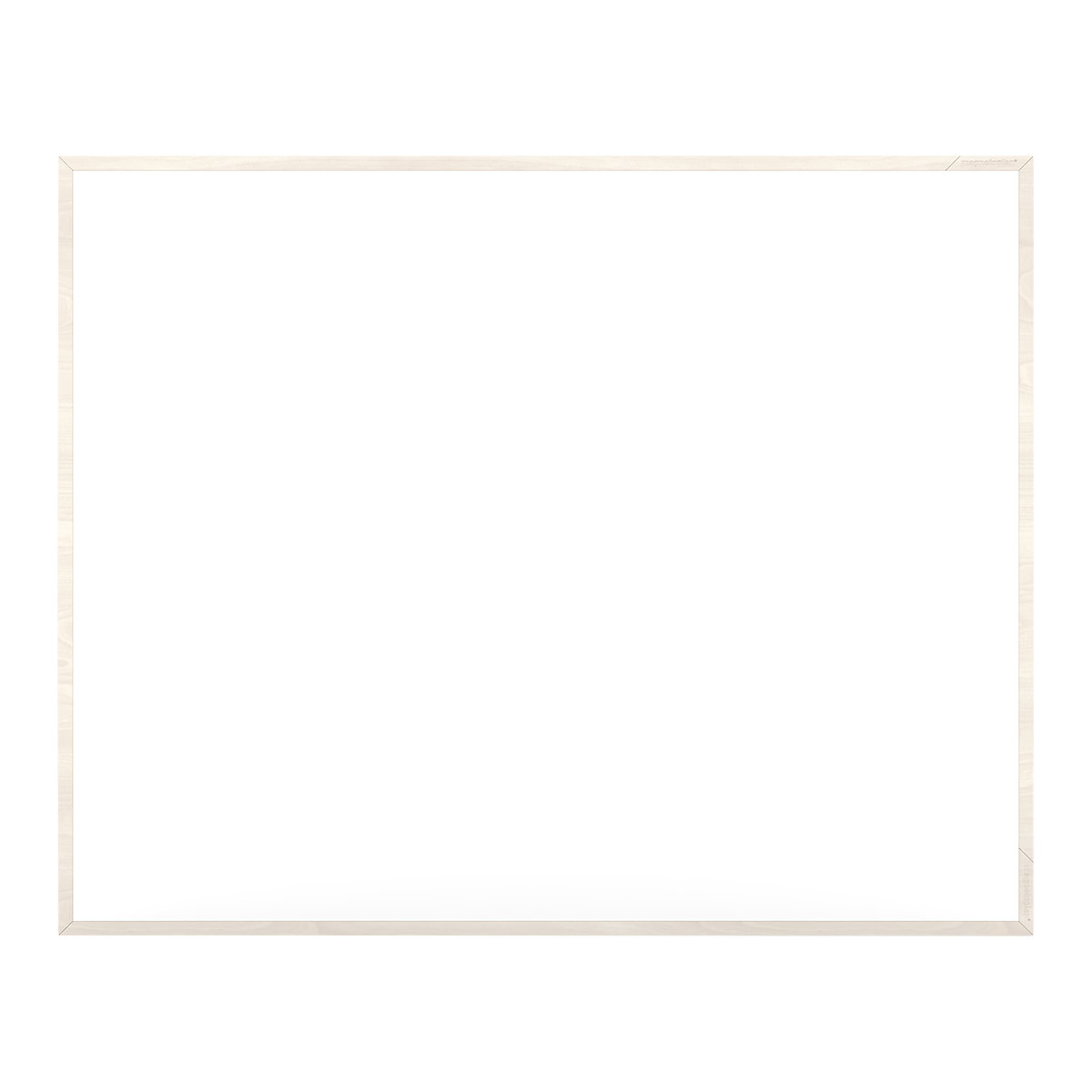 Lavagna bianca di design Wood Series – magnetoplan
