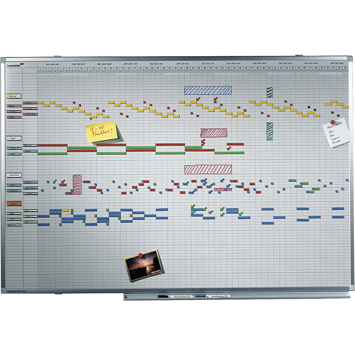 Lavagna per planning annuale Professional - Legamaster
