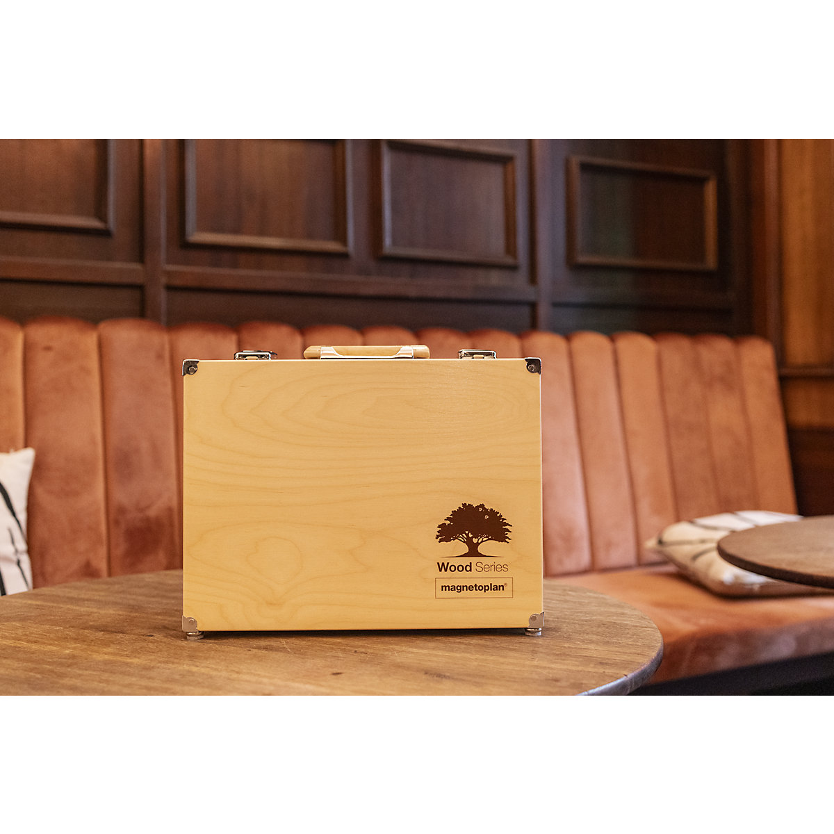 Valigetta per oratori Wood Series, betulla – magnetoplan (Foto prodotto 11)-10