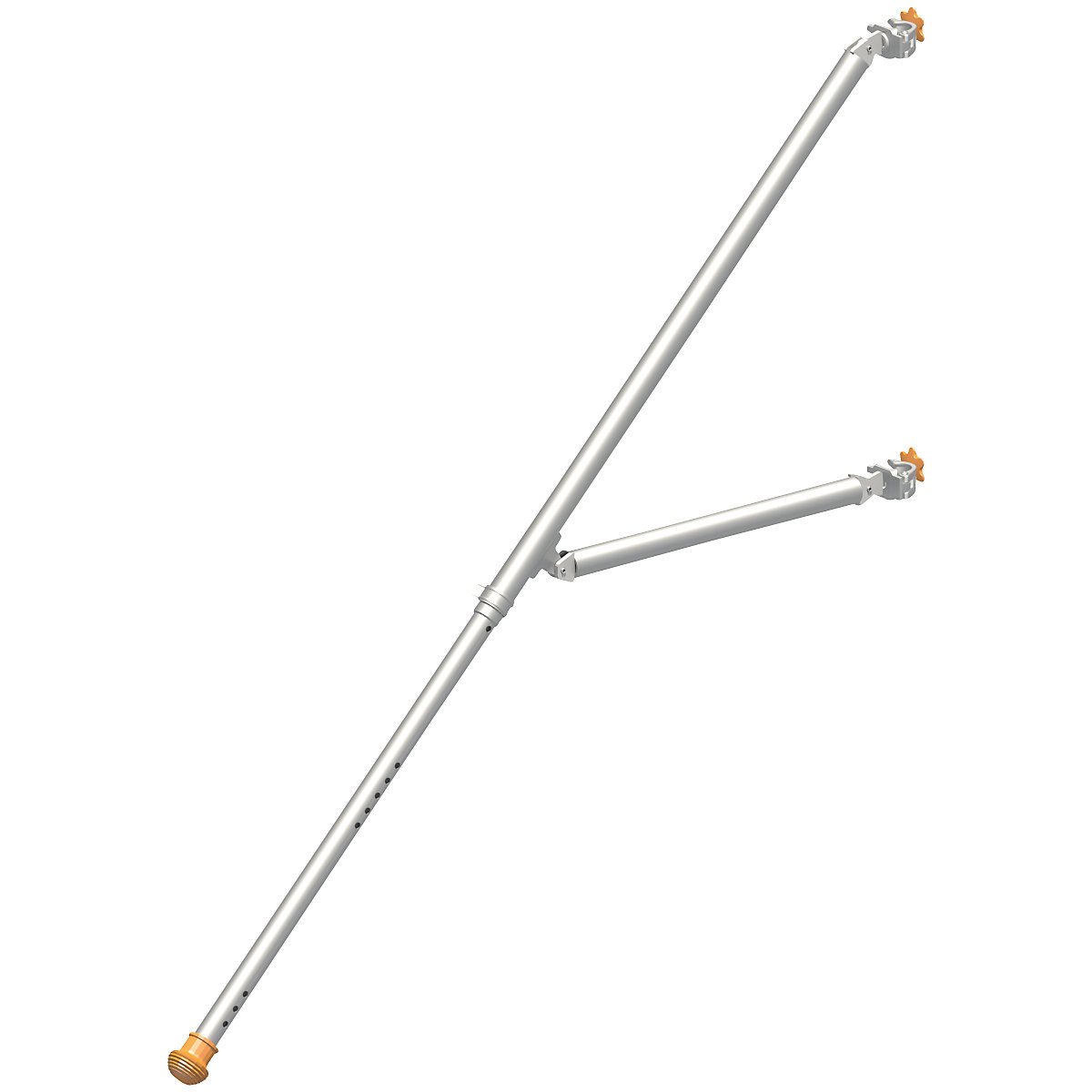 Scaffold support, extendable – Layher