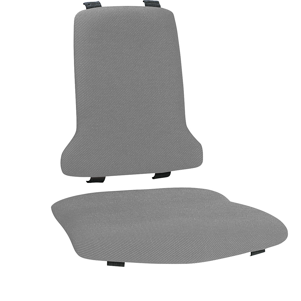 Upholstery for industrial chair – bimos, ESD model, grey-3