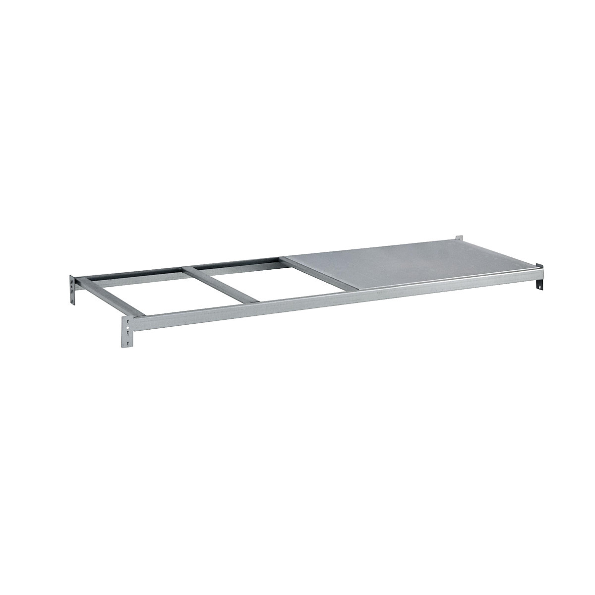 Additional shelf for wide span shelving unit – eurokraft pro (Product illustration 2)-1