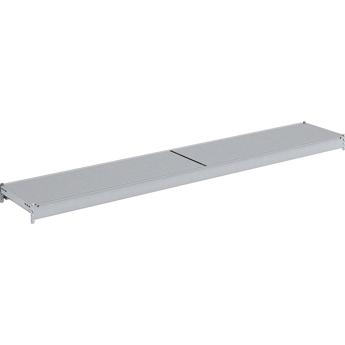 Additional shelf level with steel shelves, zinc plated - hofe