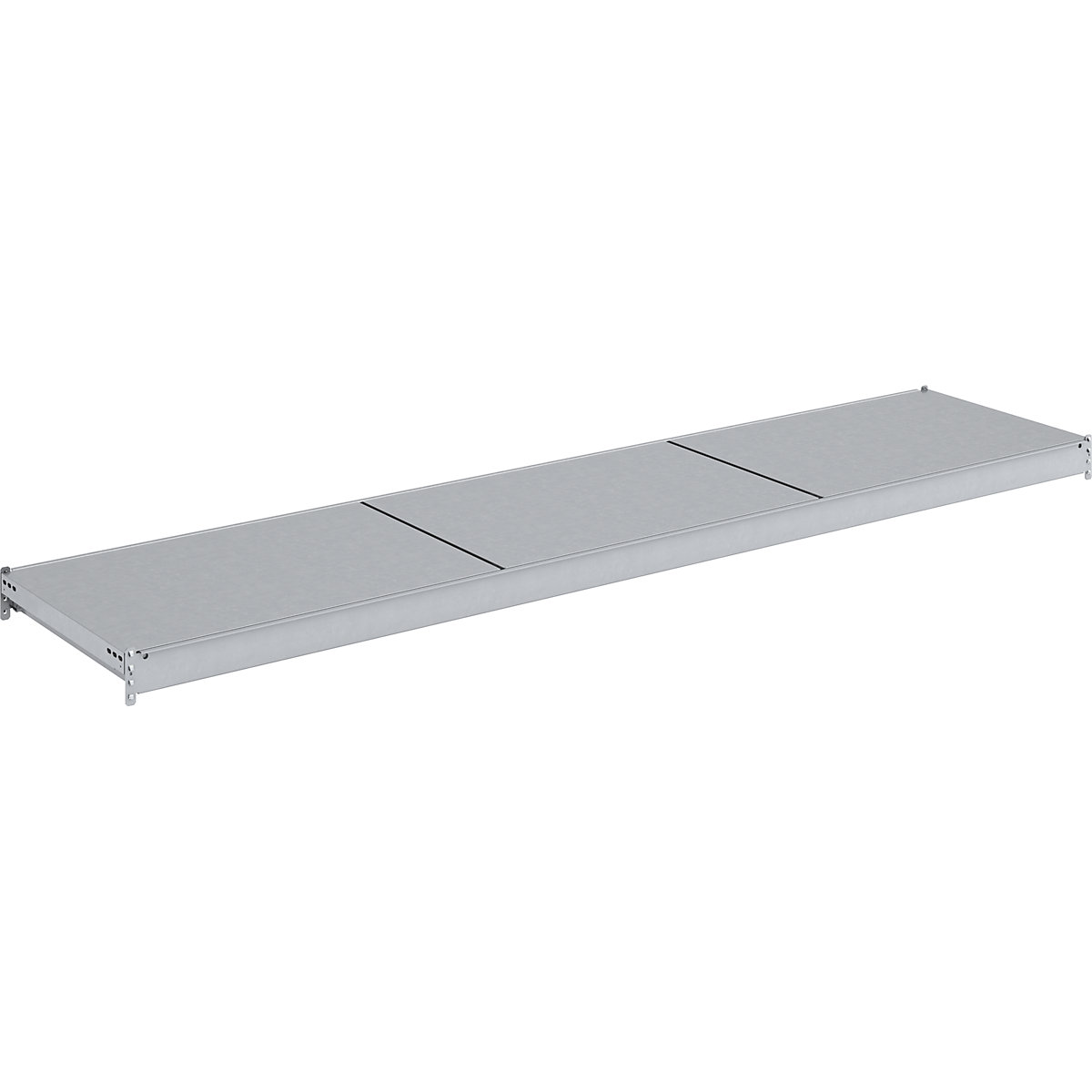 Additional shelf level with steel shelves, zinc plated – hofe