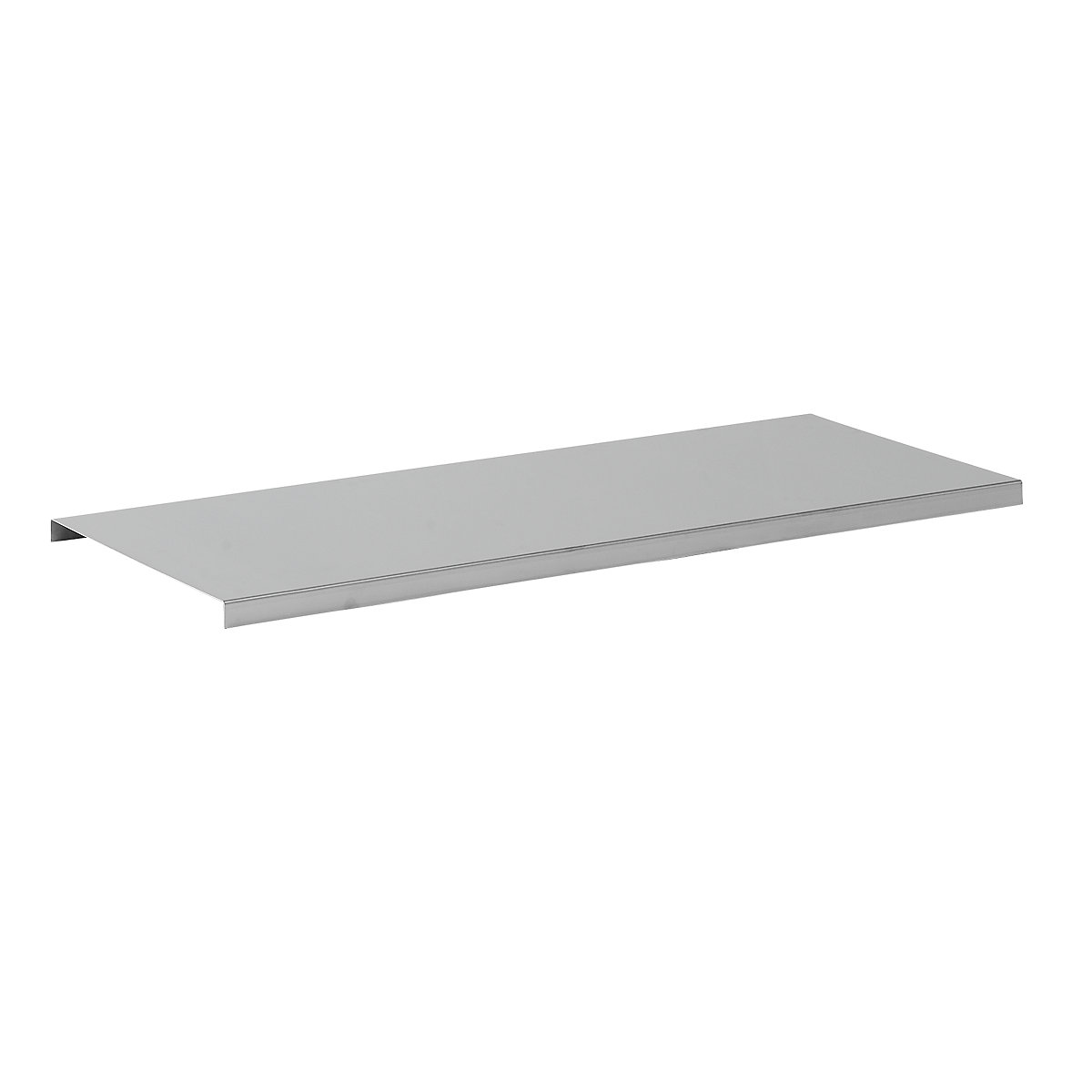 Additional shelf – eurokraft pro, for width 1200 mm, stainless steel-1