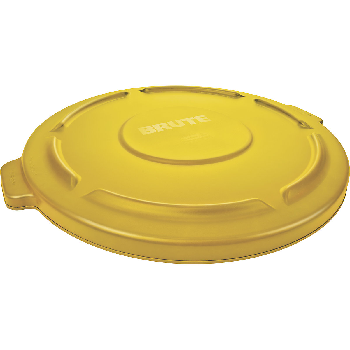 BRUTE® cover with drainage channels – Rubbermaid, for 121 l container, yellow-1
