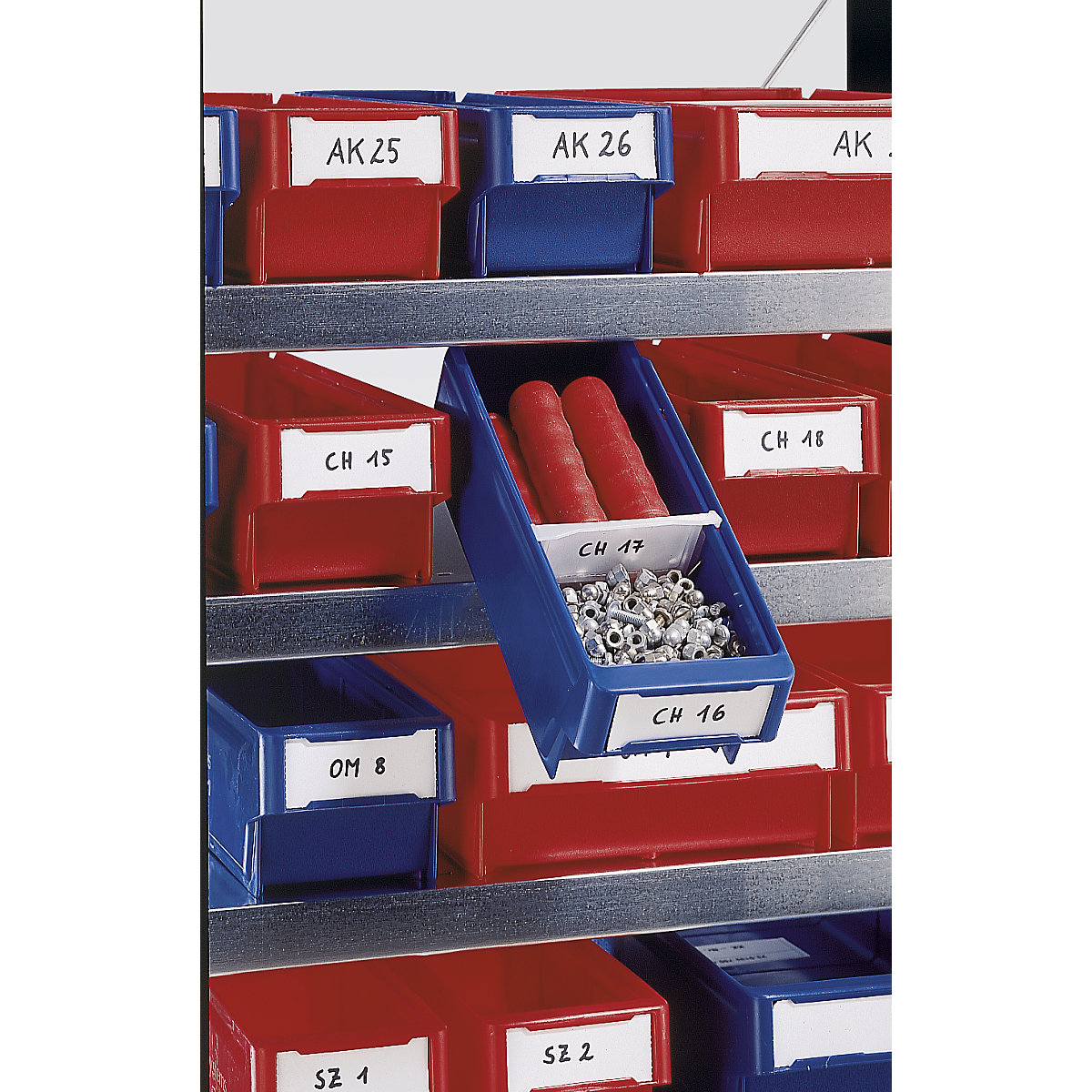 Cross divider, for shelf bin, for WxH 115 x 100 mm, pack of 20-1