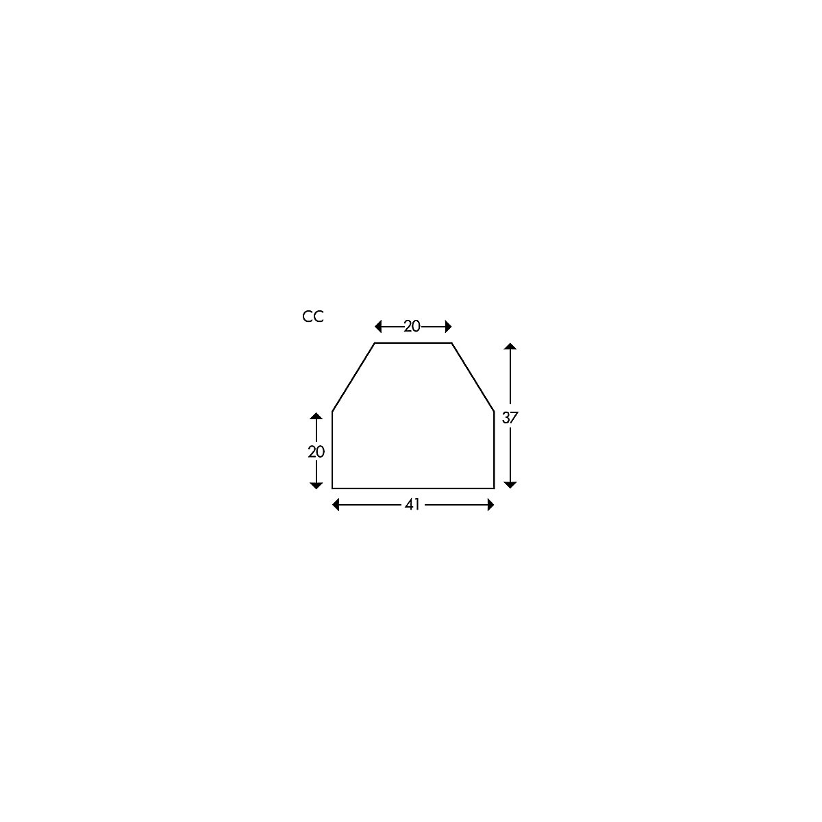 End cap, pack of 2 – SHG (Product illustration 3)-2