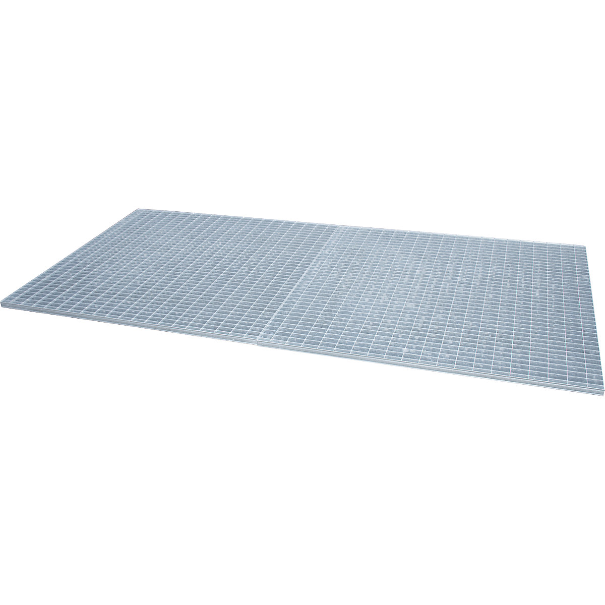 Grate – eurokraft pro, for sump trays for tank containers, zinc plated, LxWxH 2650 x 1300 x 435 mm-2