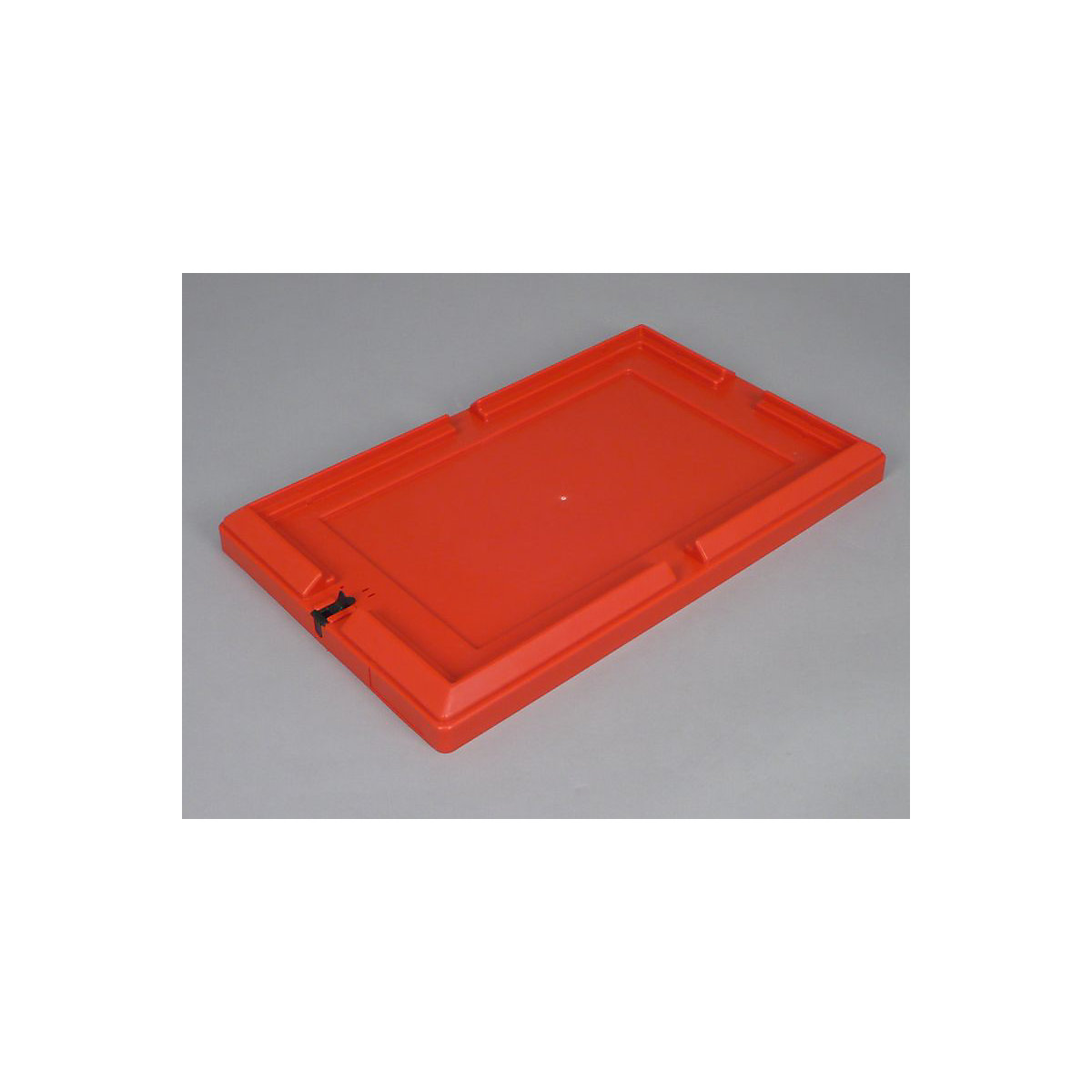 Locking lid, with slider, pack of 8, made of polypropylene, red-3