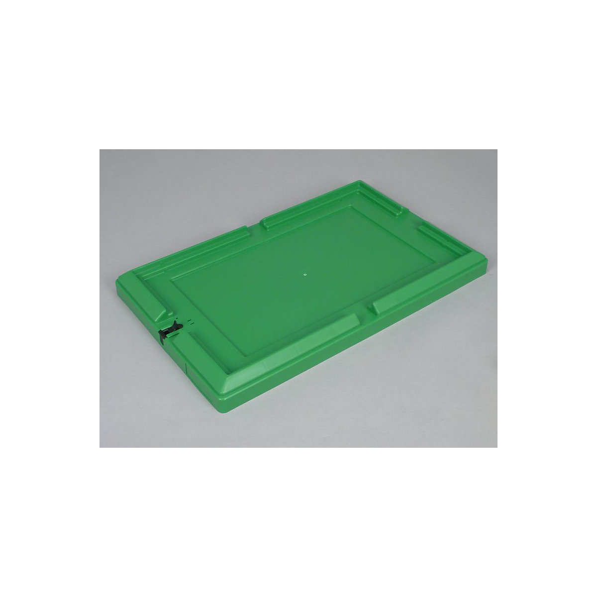 Locking lid, with slider, pack of 8, made of polypropylene, green-2