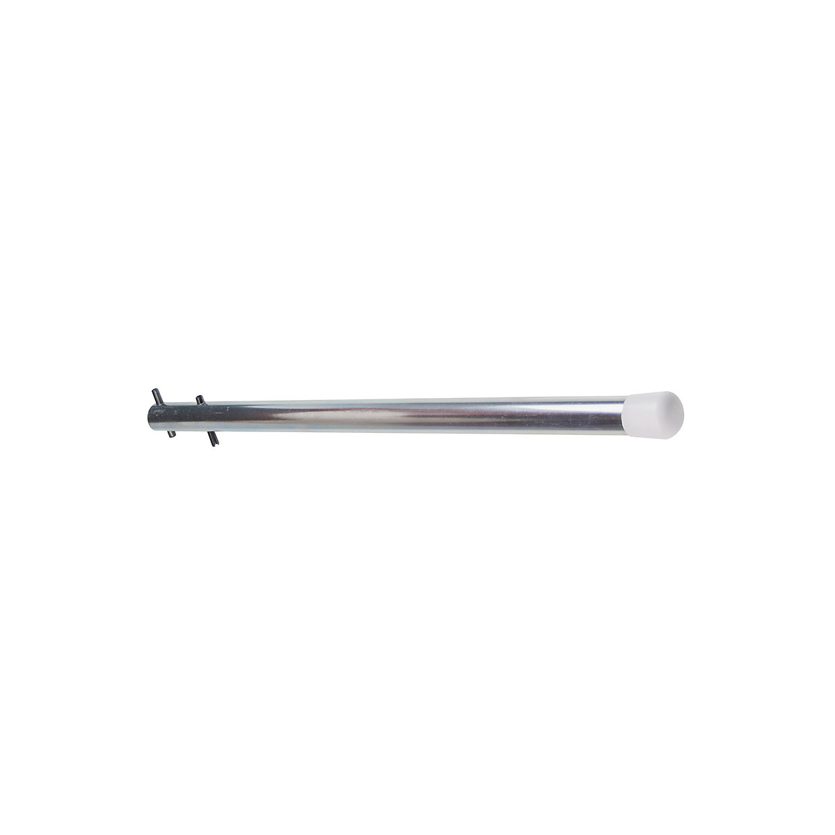 Partition tube with end cap – SCHULTE, for long goods shelf unit, depth 500 mm-4