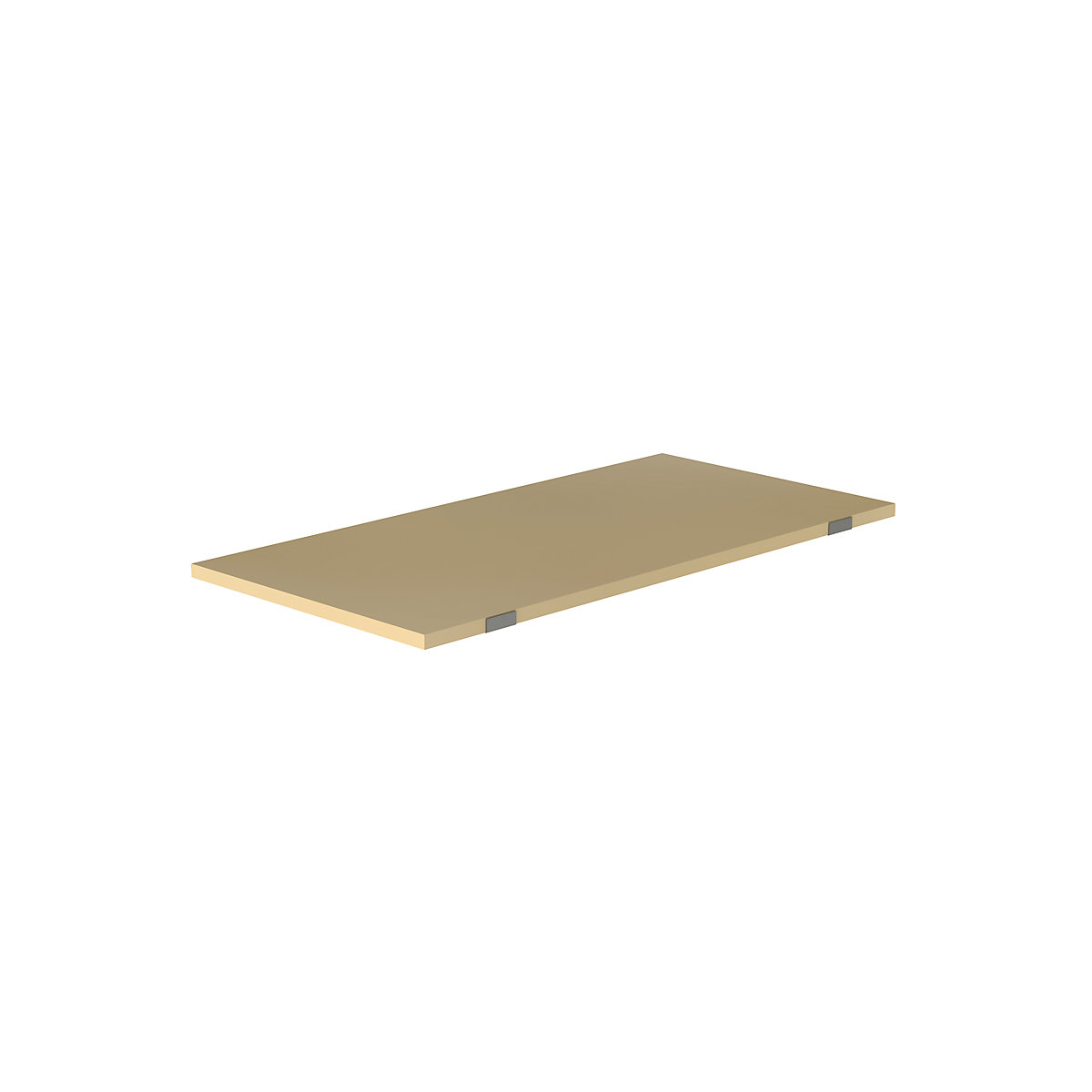Shelf for pallet shelf unit – eurokraft pro, moulded chipboard, for beam length 1825 mm, shelf unit depth 900 mm