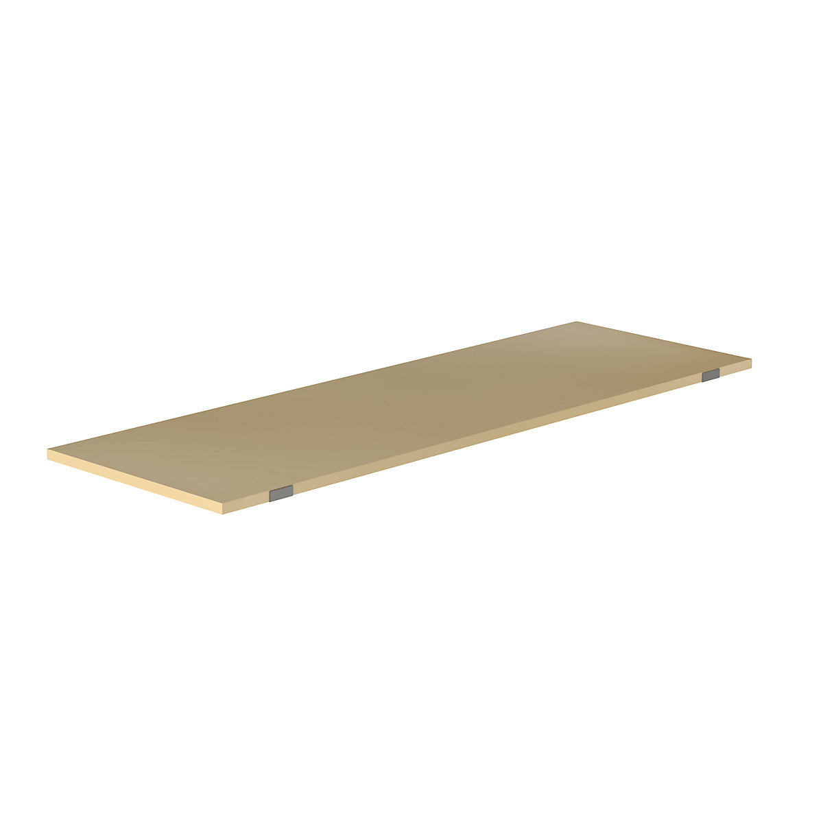 EUROKRAFTpro – Shelf for pallet shelf unit, moulded chipboard, for beam length 2700 mm, shelf unit depth 900 mm