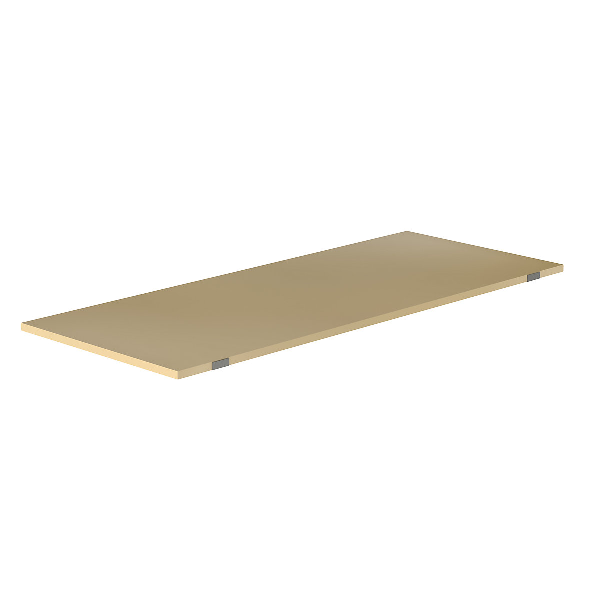 EUROKRAFTpro – Shelf for pallet shelf unit, moulded chipboard, for beam length 2700 mm, shelf unit depth 1100 mm