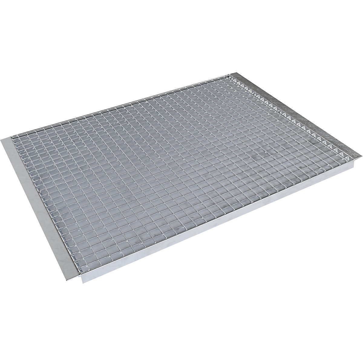 Shelf for pallet shelf unit – eurokraft pro, mesh shelf, for beam length 2700 mm, shelf unit depth 750 mm