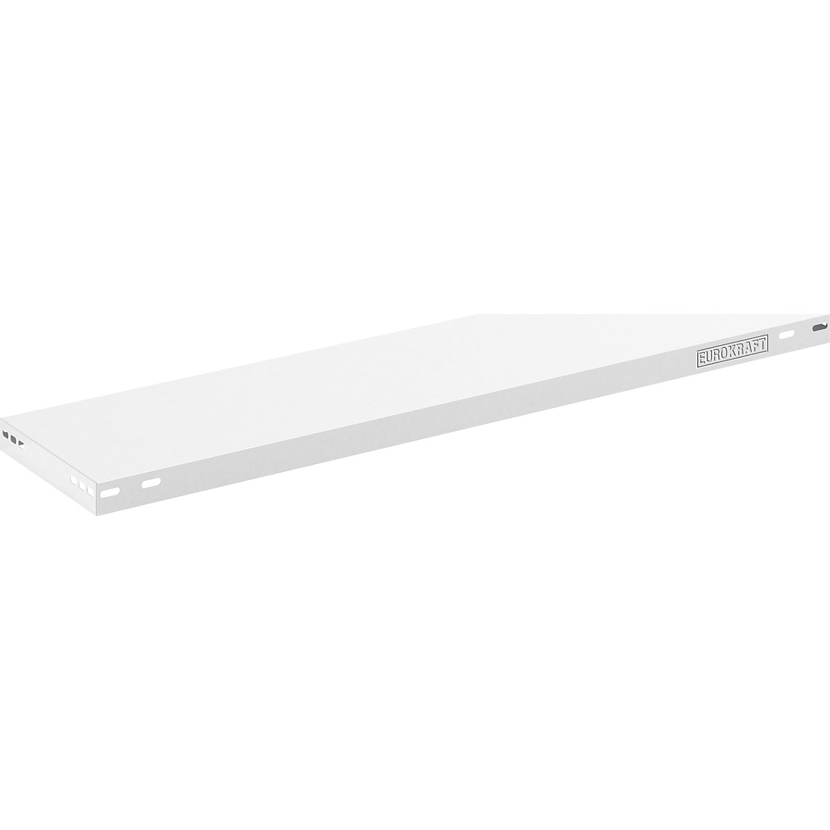 Shelf, max. load 350 kg – eurokraft pro, light grey, WxD 1000 x 300 mm