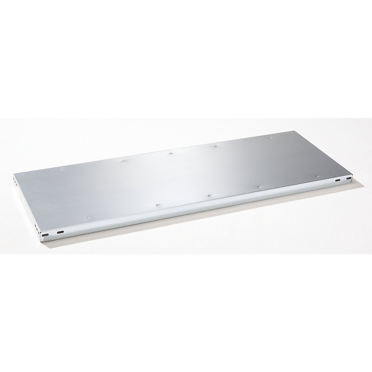 Shelf, pack of 2, zinc plated – eurokraft pro, width 1215 mm, depth 450 mm