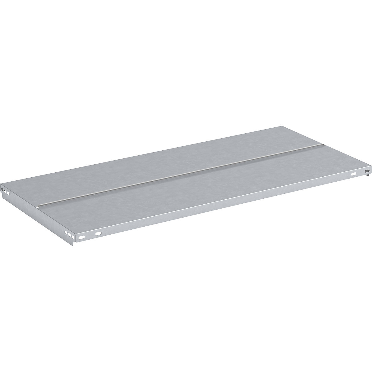 Shelf with supports – hofe, zinc plated, WxD 1000 x 600 mm-3